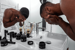 Cuidado facial hombre