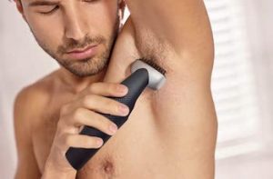 Depiladora eléctrica masculina
