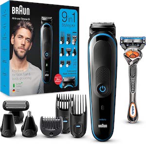 Recortadora de barba Braun 9:1